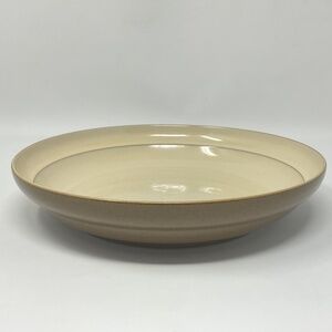 Denby Everyday Cappuccino Stoneware Individual 9” Pasta Bowl (2 available)